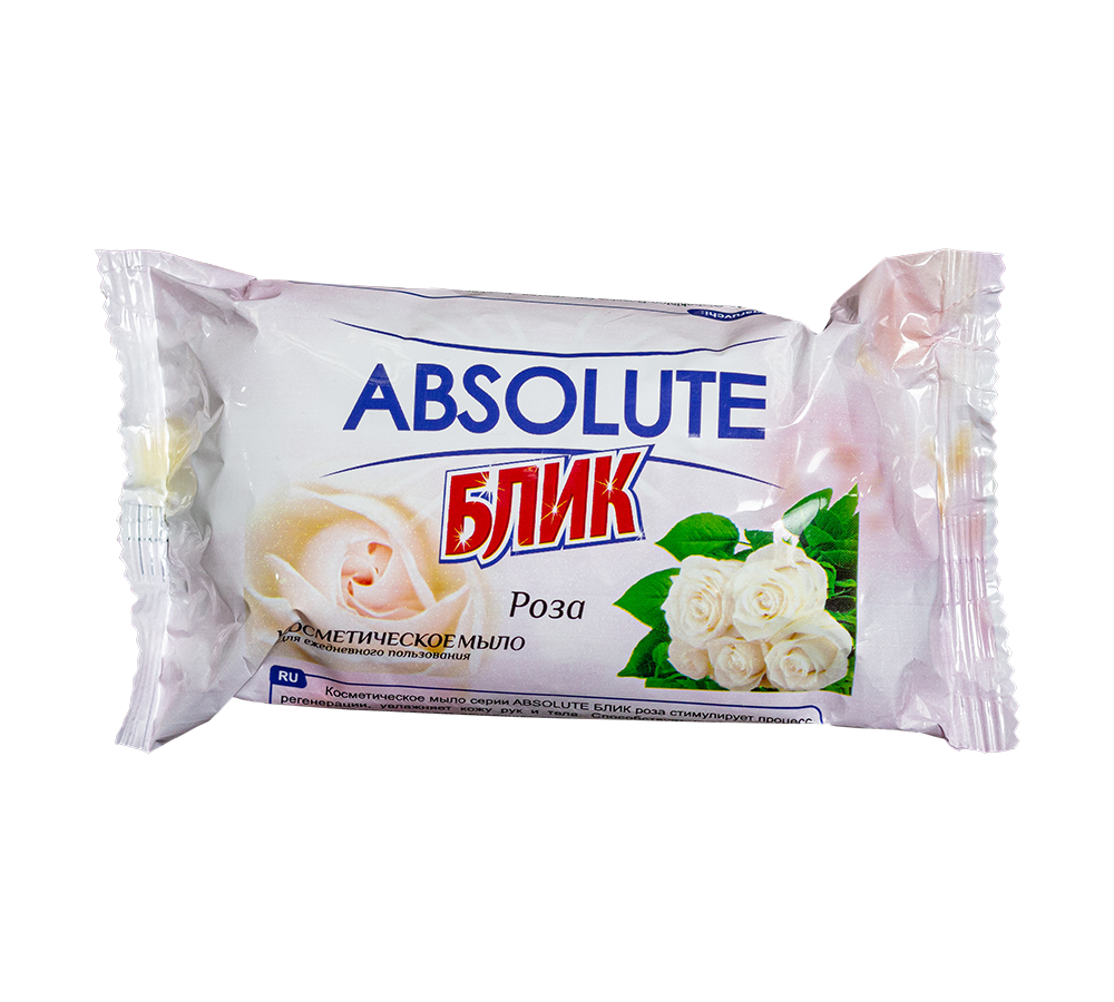 Мыло косметическое твердое ABSOLUTE БЛИК Роза, 170 г