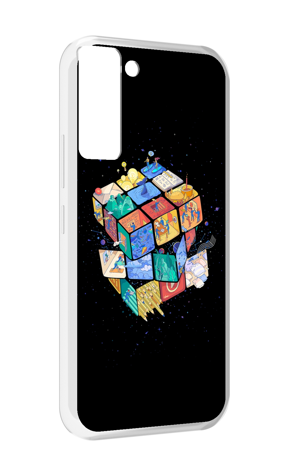 

Чехол MyPads Кубик-Рубика для Tecno Pop 5 LTE / Pop 5 Pro, Прозрачный, Tocco