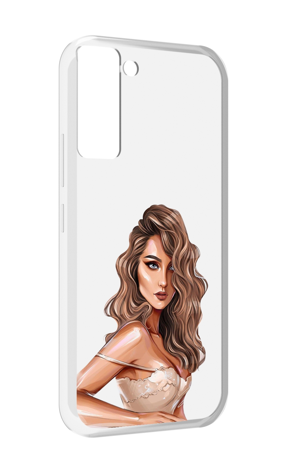 

Чехол MyPads Кудрявая-девушка женский для Tecno Pop 5 LTE / Pop 5 Pro, Прозрачный, Tocco