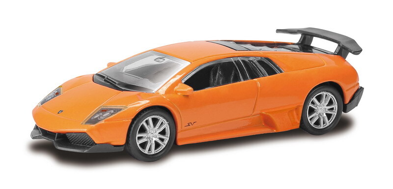 

Машина металлическая RMZ City 1:64 Lamborghini Murcielago LP670-4 оранжевый/желтый