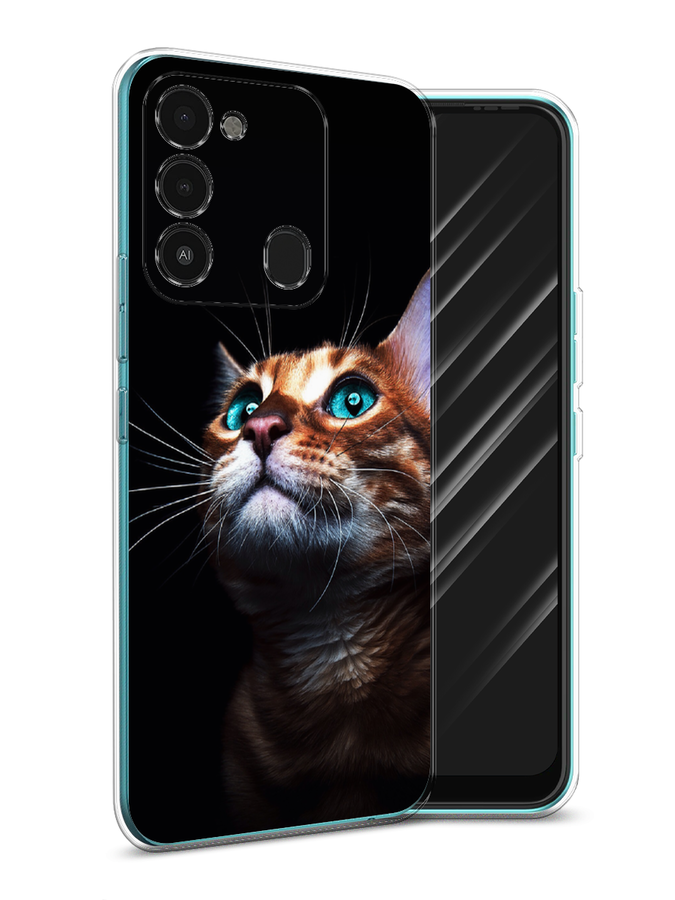 

Чехол Awog на Tecno Spark Go 2022/8С/9 "Мечтательный кот", Разноцветный, 301250-1