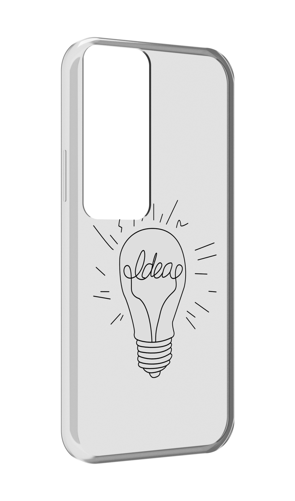 

Чехол MyPads лампочка-с-идеей для Tecno Pova Neo 2, Прозрачный, Tocco