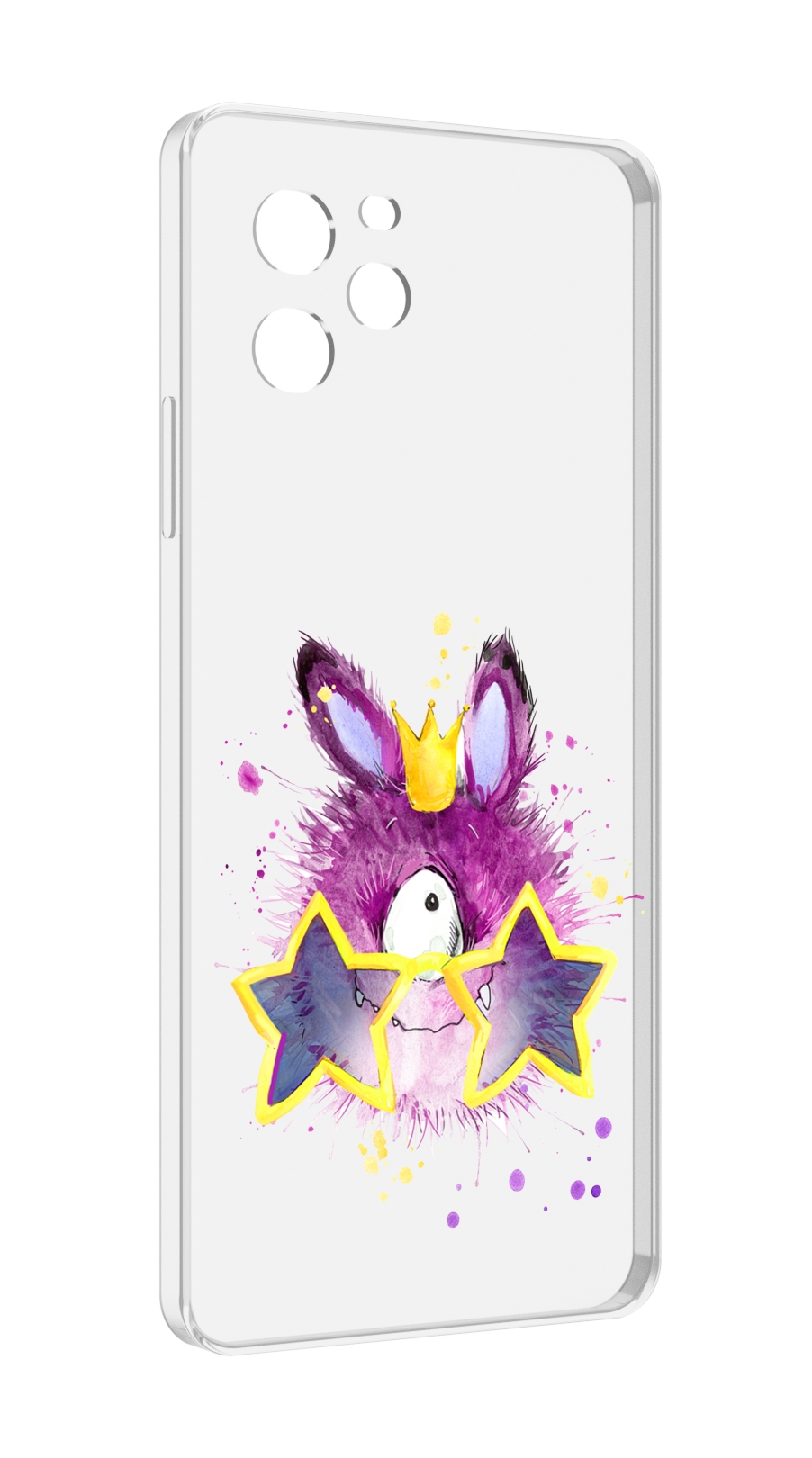 

Чехол MyPads Шуршуля для Huawei Nova Y61 / Huawei Enjoy 50z, Прозрачный, Tocco