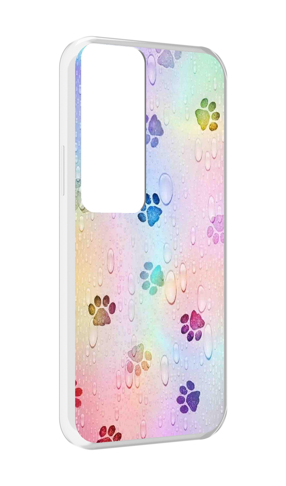 

Чехол MyPads лапки для Tecno Pova Neo 2, Прозрачный, Tocco