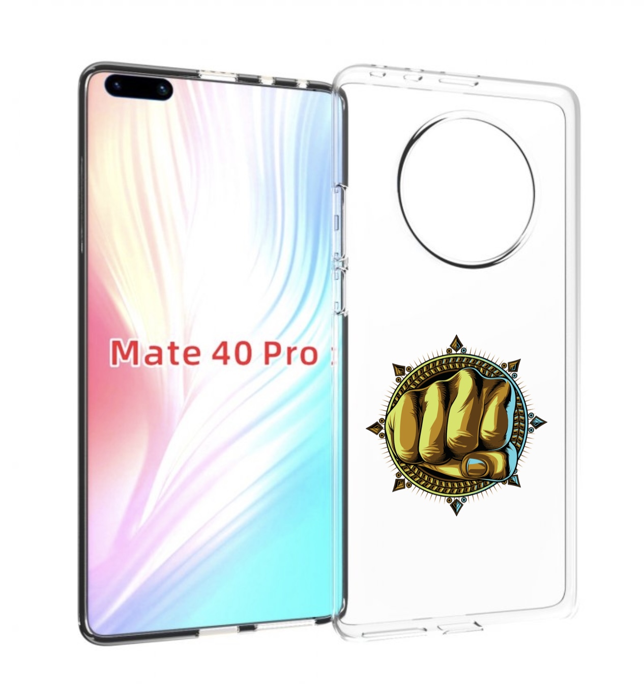 Чехол MyPads кулак для Huawei Mate 40 Pro (NOH-NX9)