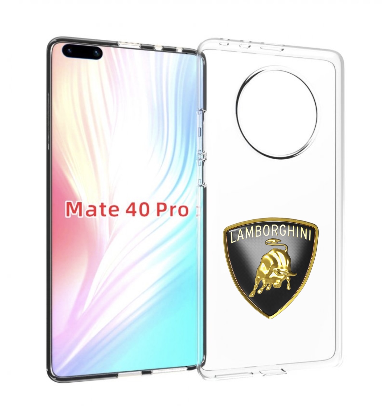 

Чехол MyPads ламборгини-lambo-6 мужской для Huawei Mate 40 Pro (NOH-NX9), Прозрачный, Tocco