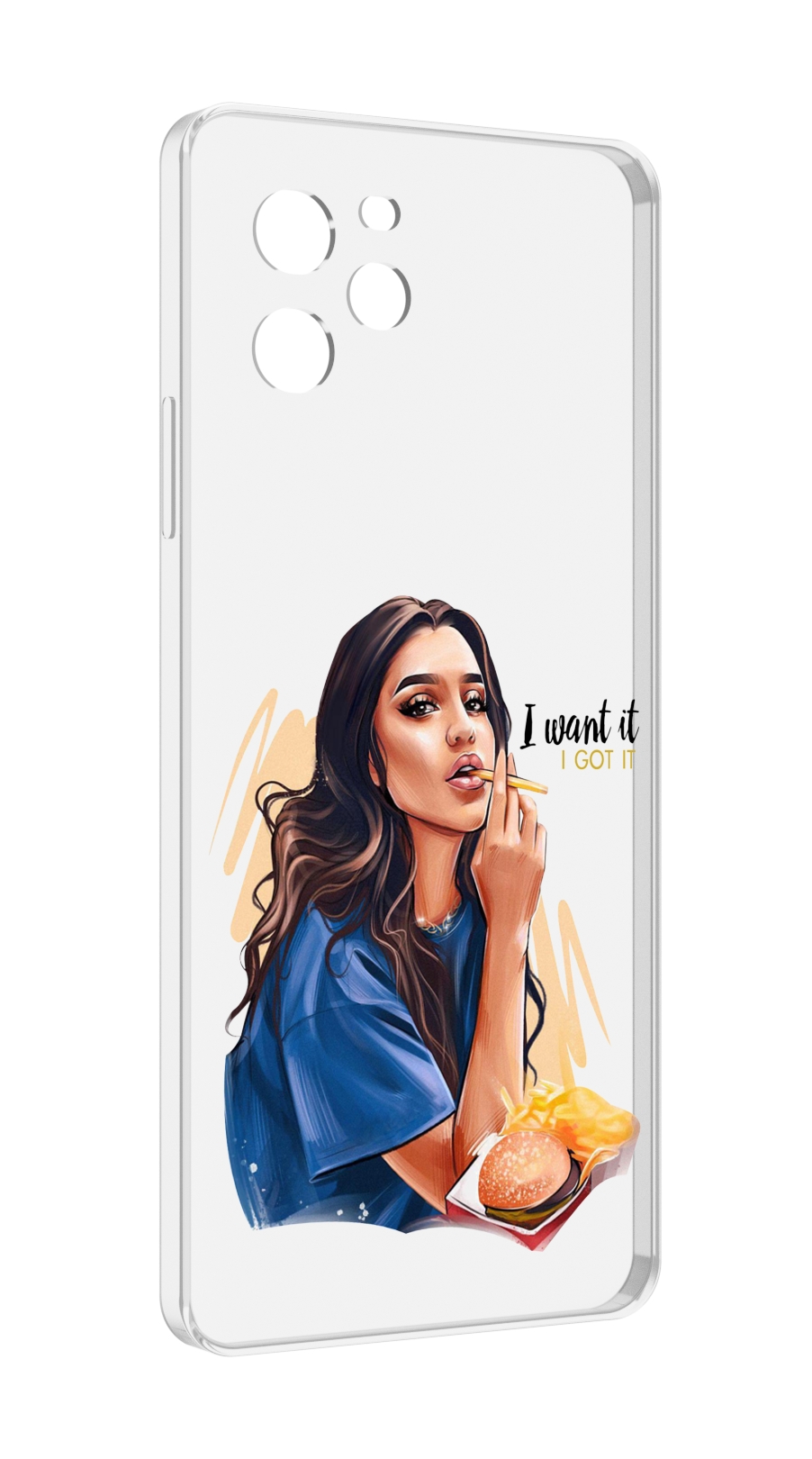 

Чехол MyPads девушка-с-едой-и-сигаретой женский для Huawei Nova Y61 / Huawei Enjoy 50z, Прозрачный, Tocco