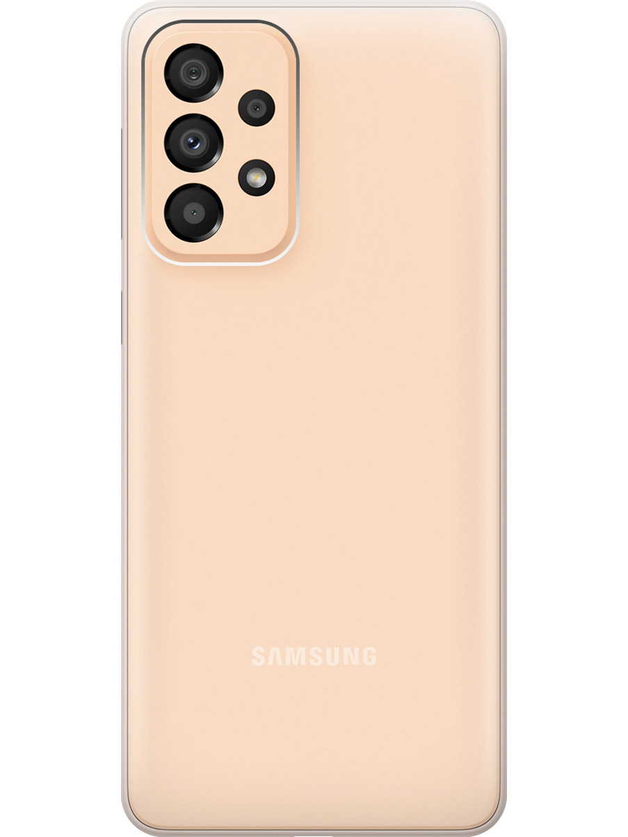 

Силиконовый чехол на Samsung Galaxy A33 5G прозрачный, 740132931