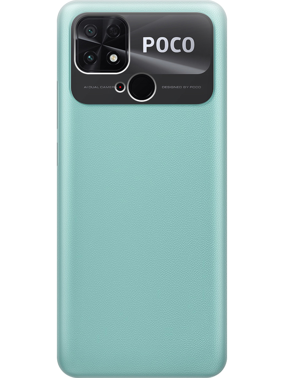 

Силиконовый чехол на Poco C40 прозрачный, 740187931