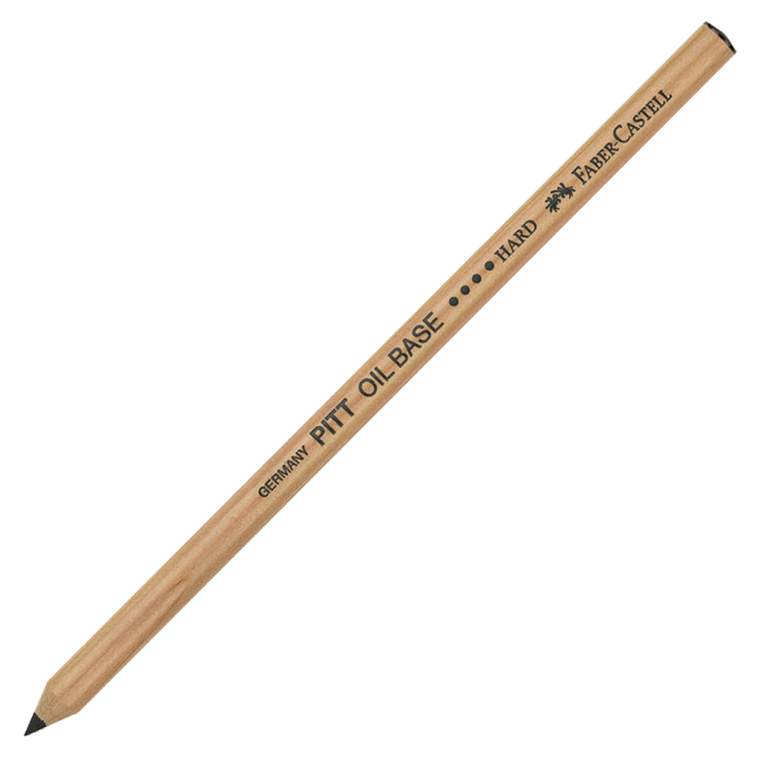 

Карандаш масляный FABER-CASTELL Pitt Oil Base, черный, жесткий, 112604