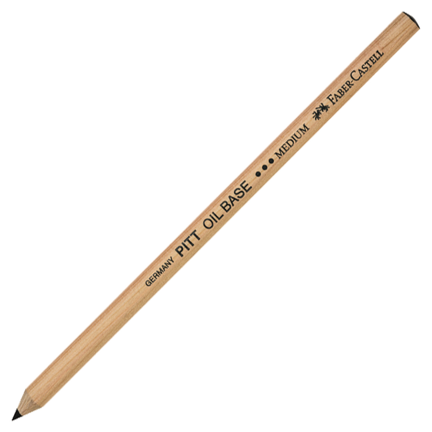 

Карандаш масляный FABER-CASTELL Pitt Oil Base, черный, средний, 112603