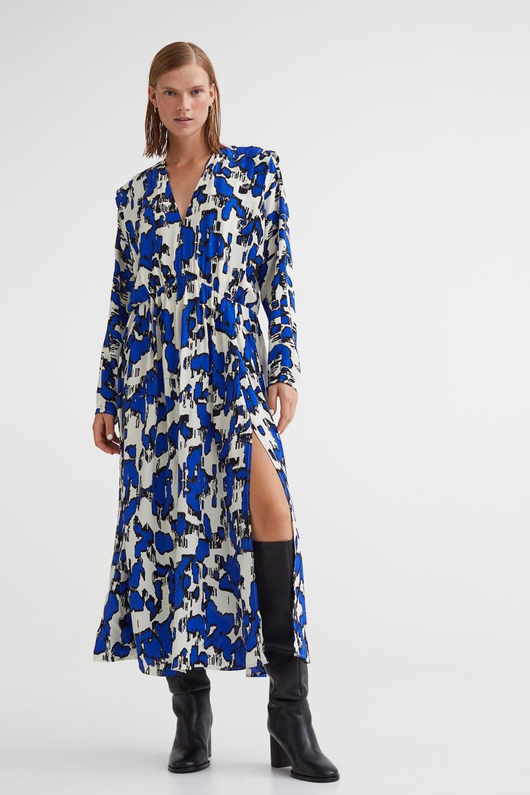 

Платье женское H&M 1110706001 голубое XL (доставка из-за рубежа), 1110706001