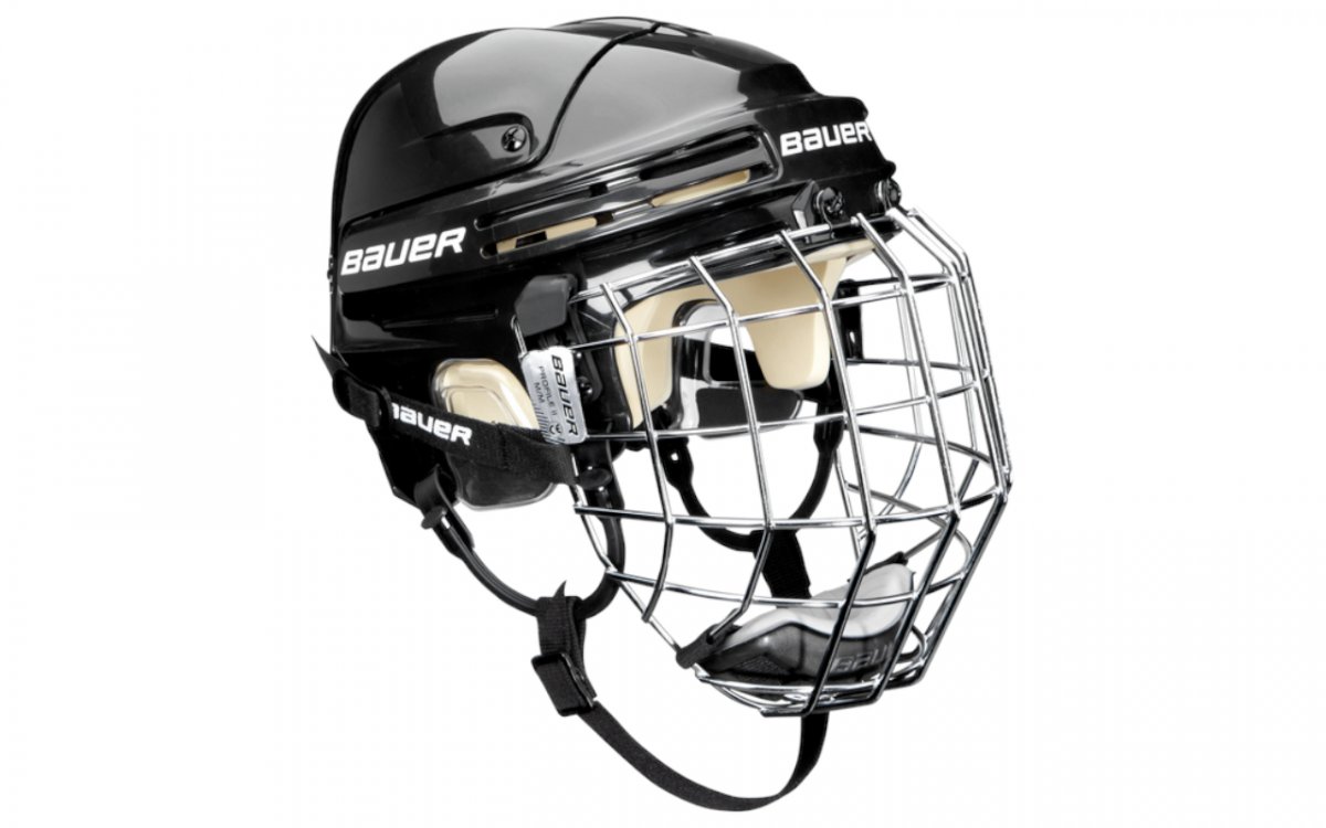 

Шлем хоккейный+маска BAUER 4500 Сombo р.M (черный), 4500 Сombo