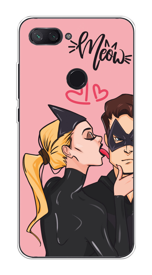 

Чехол Awog на Xiaomi Mi 8 Lite "Kiss of Cat Woman", Розовый;черный;бежевый, 34550-1