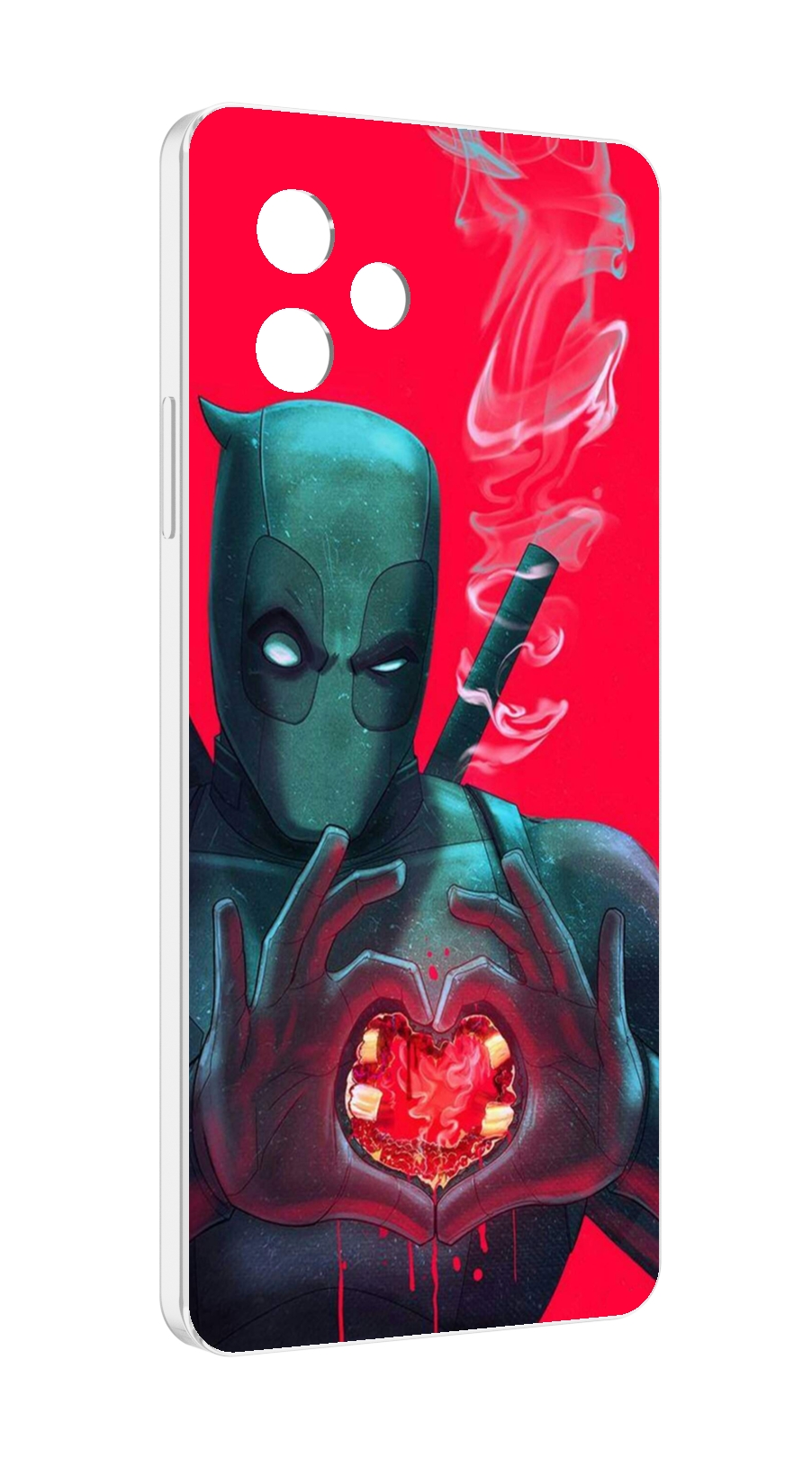 

Чехол MyPads дедпул-в-сердце для Huawei Nova Y61 / Huawei Enjoy 50z, Прозрачный, Tocco