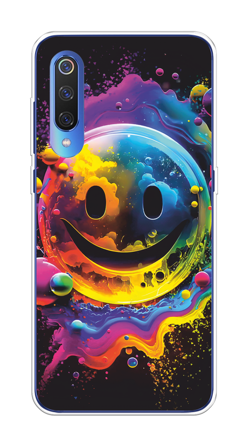 

Чехол Awog на Xiaomi Mi 9 "Кислотный смайл", Фиолетовый;желтый;синий, 34850-1