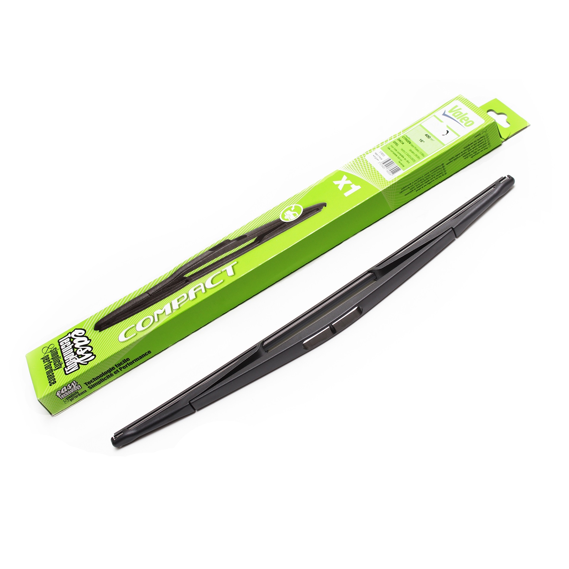 

Щетка Стеклоочистителя Compact Задняя 350Мм Valeo 576053