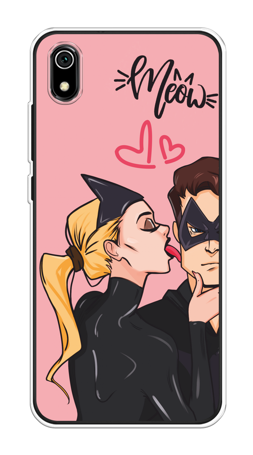 

Чехол Awog на Xiaomi Redmi 7A "Kiss of Cat Woman", Розовый;черный;бежевый, 35450-1
