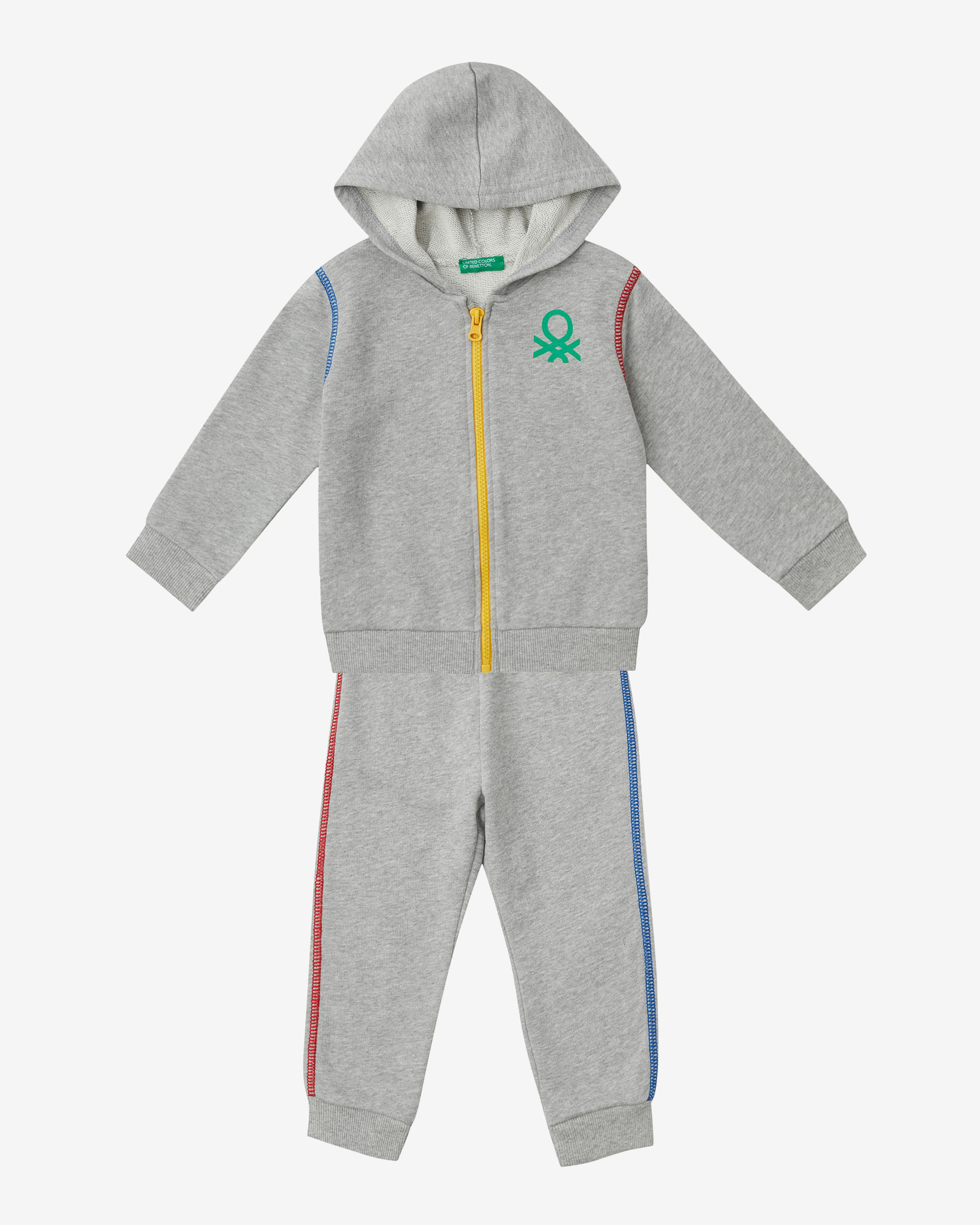 

Костюм для мальчиков Benetton цв. серый р.98, 21A_3J70Z5485