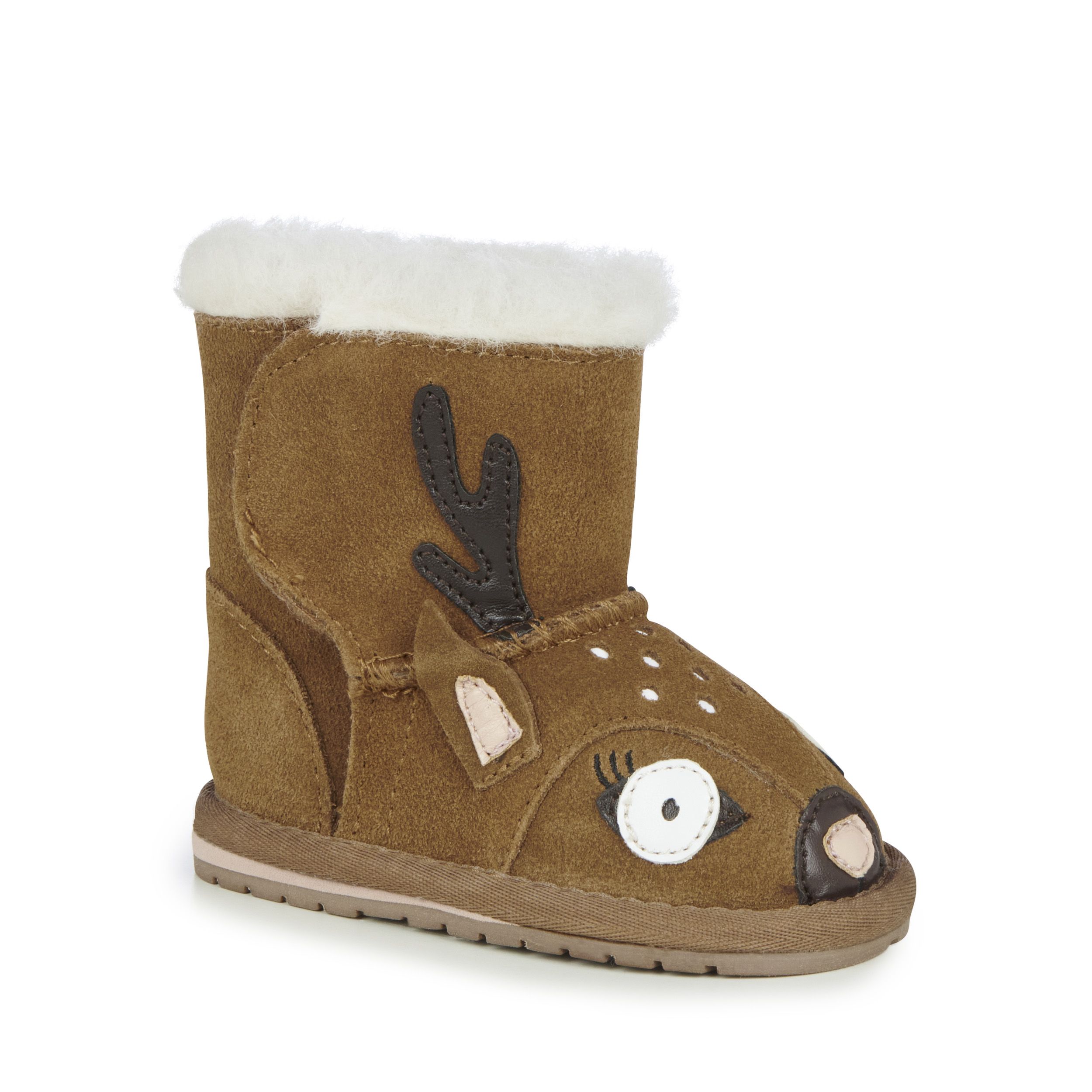

Угги детские Emu Australia B12077, chestnut, 19, Бежевый, B12077