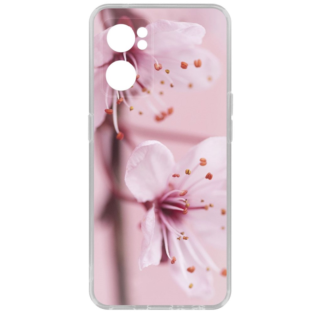 

Чехол-накладка Кейс Весна для Oppo Reno7 5G, Прозрачный