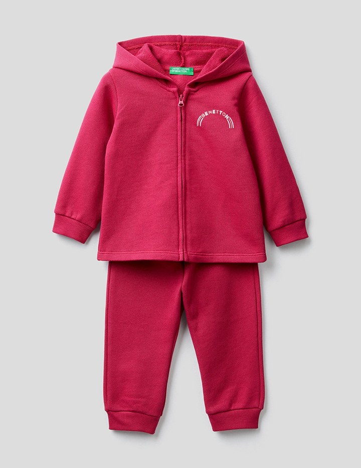 

Костюм для девочек Benetton цв. фиолетовый р.86, 21A_3J70Z5489