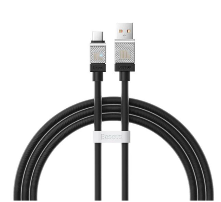 

Кабель Baseus CAKW000607 Or, CoolPlay Series Fast Charging Cable 100W 1м Orang