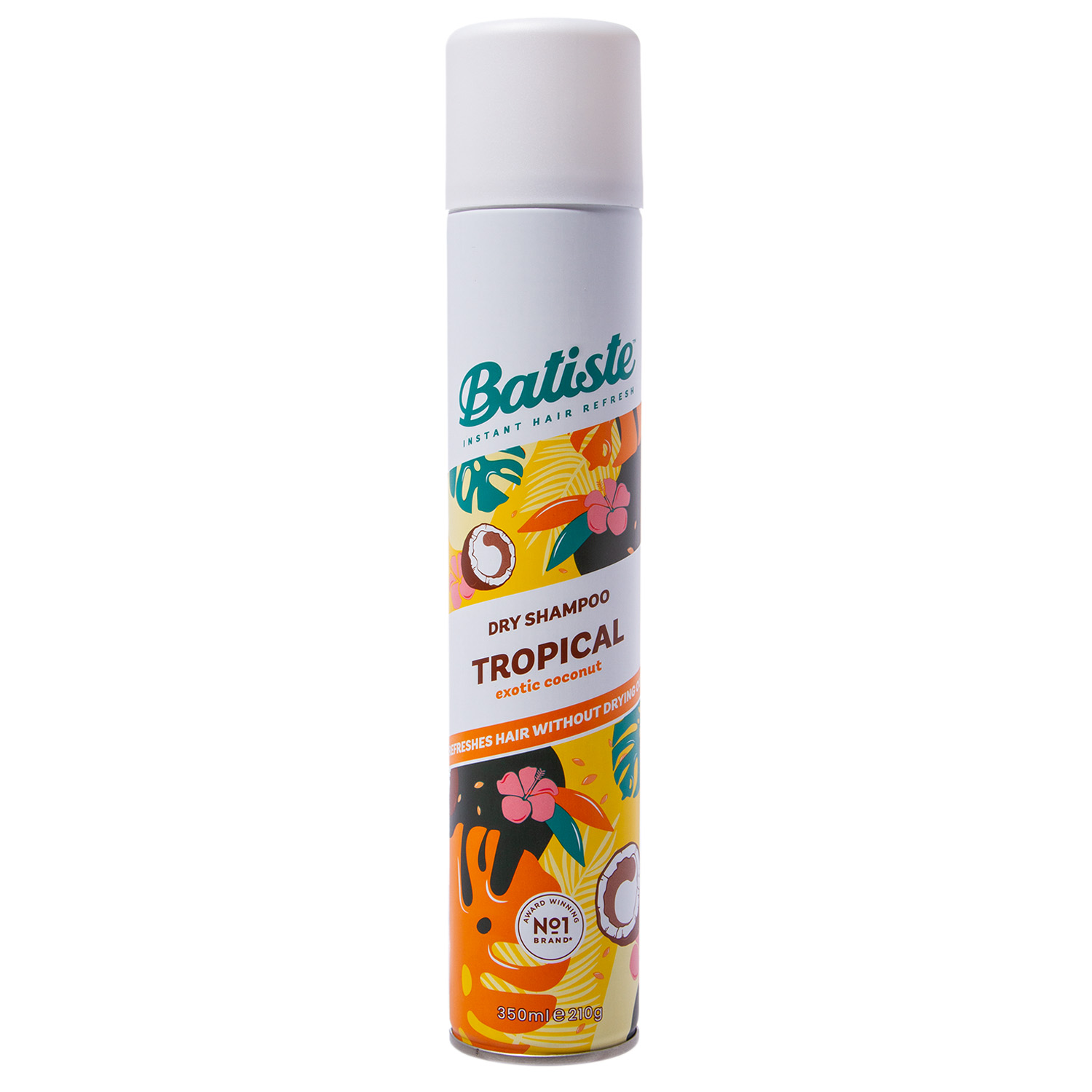 Сухой шампунь Batiste Tropical, 350 мл скатерть этель tropical parrots 149х220см 100% хлопок саржа 190 г м2