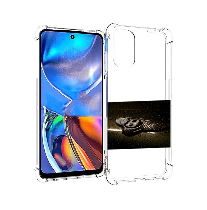 

Чехол MyPads бентли bentley 2 мужской для Motorola Moto E32, Прозрачный, Tocco