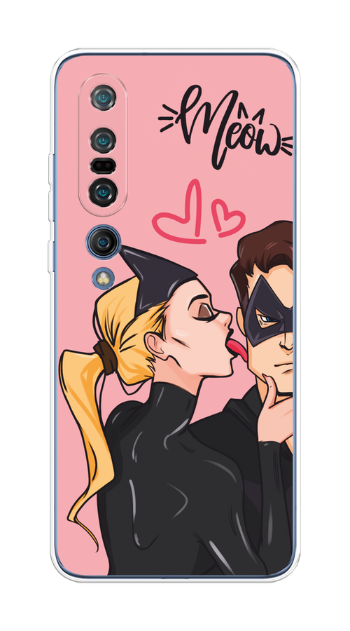 

Чехол Awog на Xiaomi Mi 10 Pro "Kiss of Cat Woman", Розовый;черный;бежевый, 37850-1