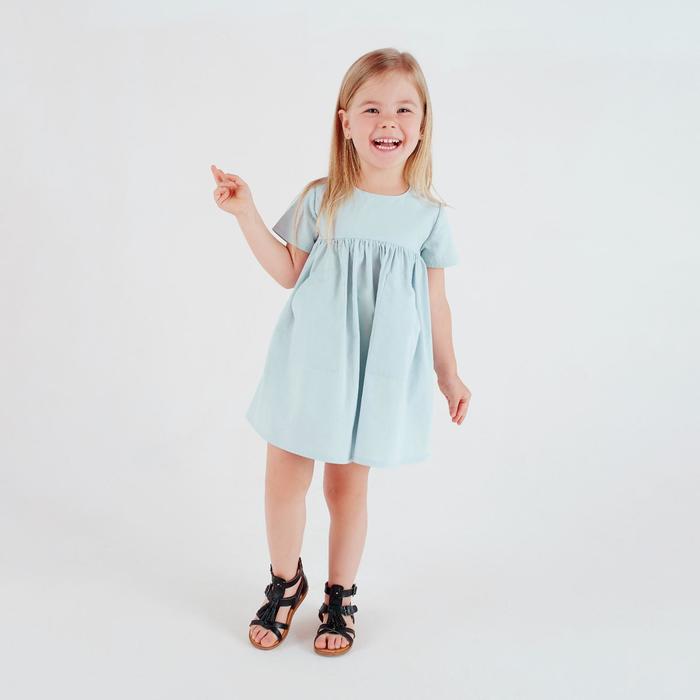 

Платье детское KAFTAN П00000560, голубой, 110, Summer cotton KAFTAN KIDS