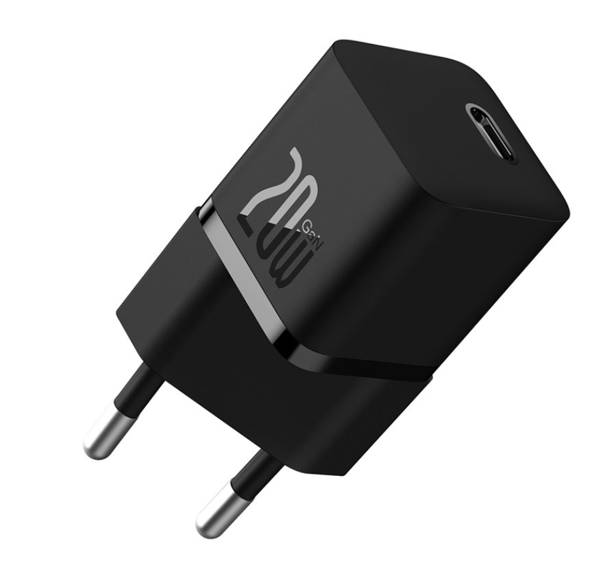 

Сетевое зарядное устройство Baseus P10110900117-Z1 Bl, GaN5 Fast Charger(mini) 1C 20W Cluster Black