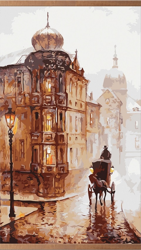 Гибкий обогреватель Домашний очаг Старая Прага настенный, 500 Вт жен костюм домашний шакира коричневый р 48