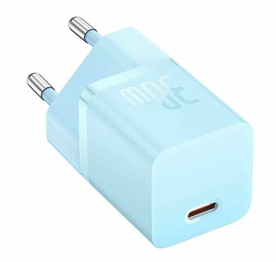 

Сетевое зарядное устройство Baseus P10110902317-Z1 B, GaN5 Fast Charger(mini) 1C 30W Galaxy Blue