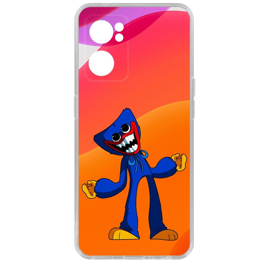 

Чехол-накладка Кейс Хаги Ваги для Oppo Reno7 5G, Прозрачный