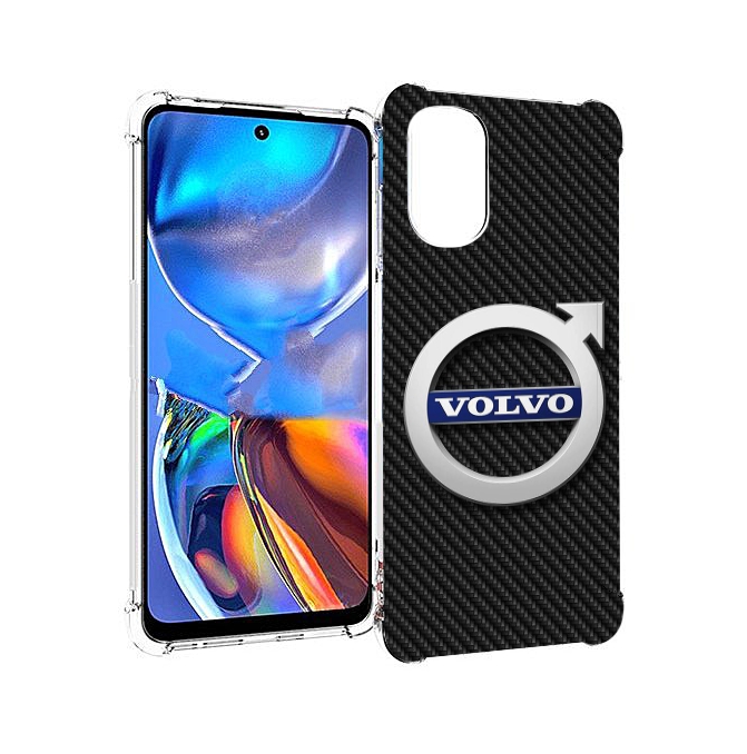 

Чехол MyPads вольво volvo 3 для Motorola Moto E32, Прозрачный, Tocco