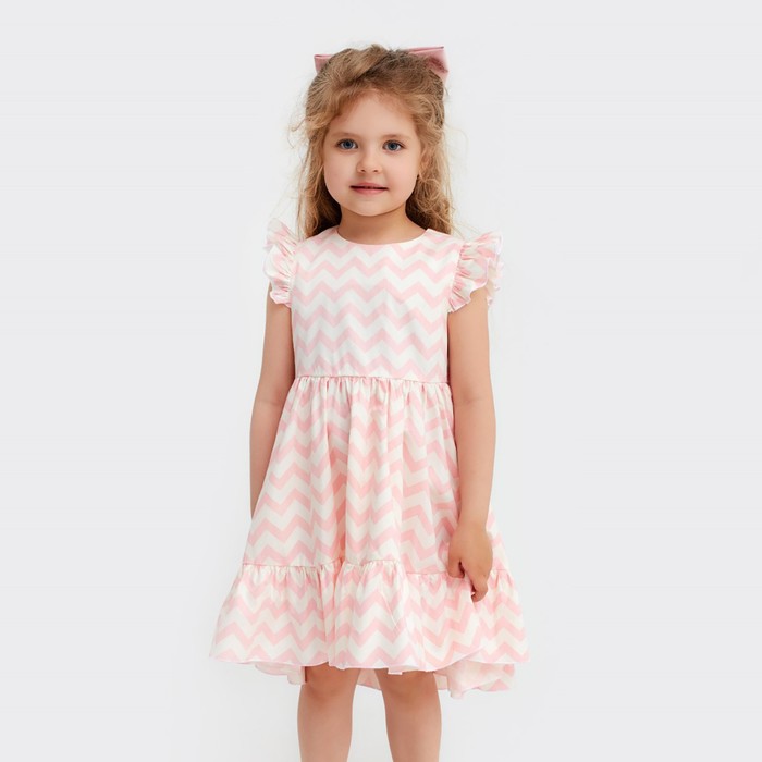 

Платье детское KAFTAN П00000560, розовый, белый, 98, Summer cotton KAFTAN KIDS