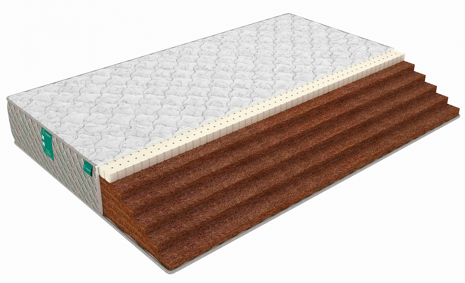

Матрас Sleeptek Total Latex 3 Cocos 15 185x200, Total Latex 3 Cocos 15