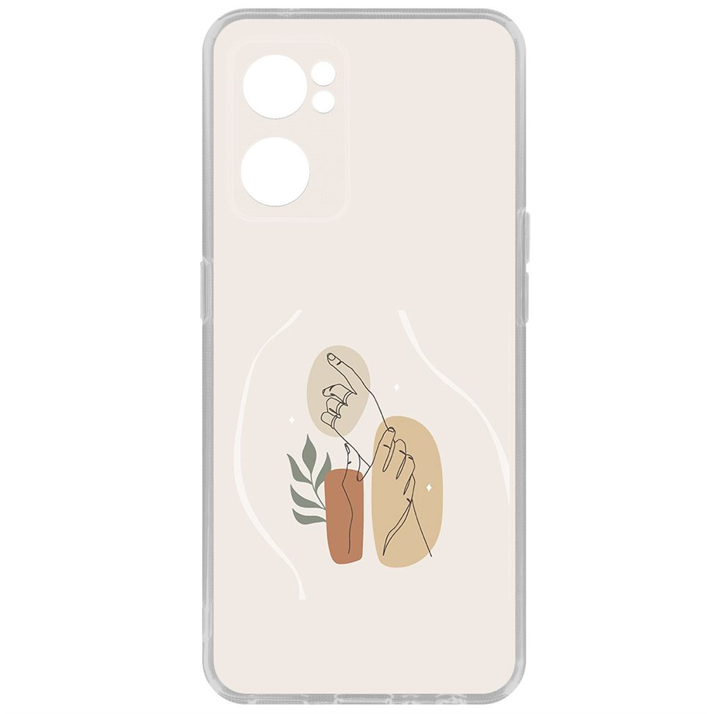 

Чехол-накладка Кейс Тонкость для Oppo Reno7 5G, Прозрачный