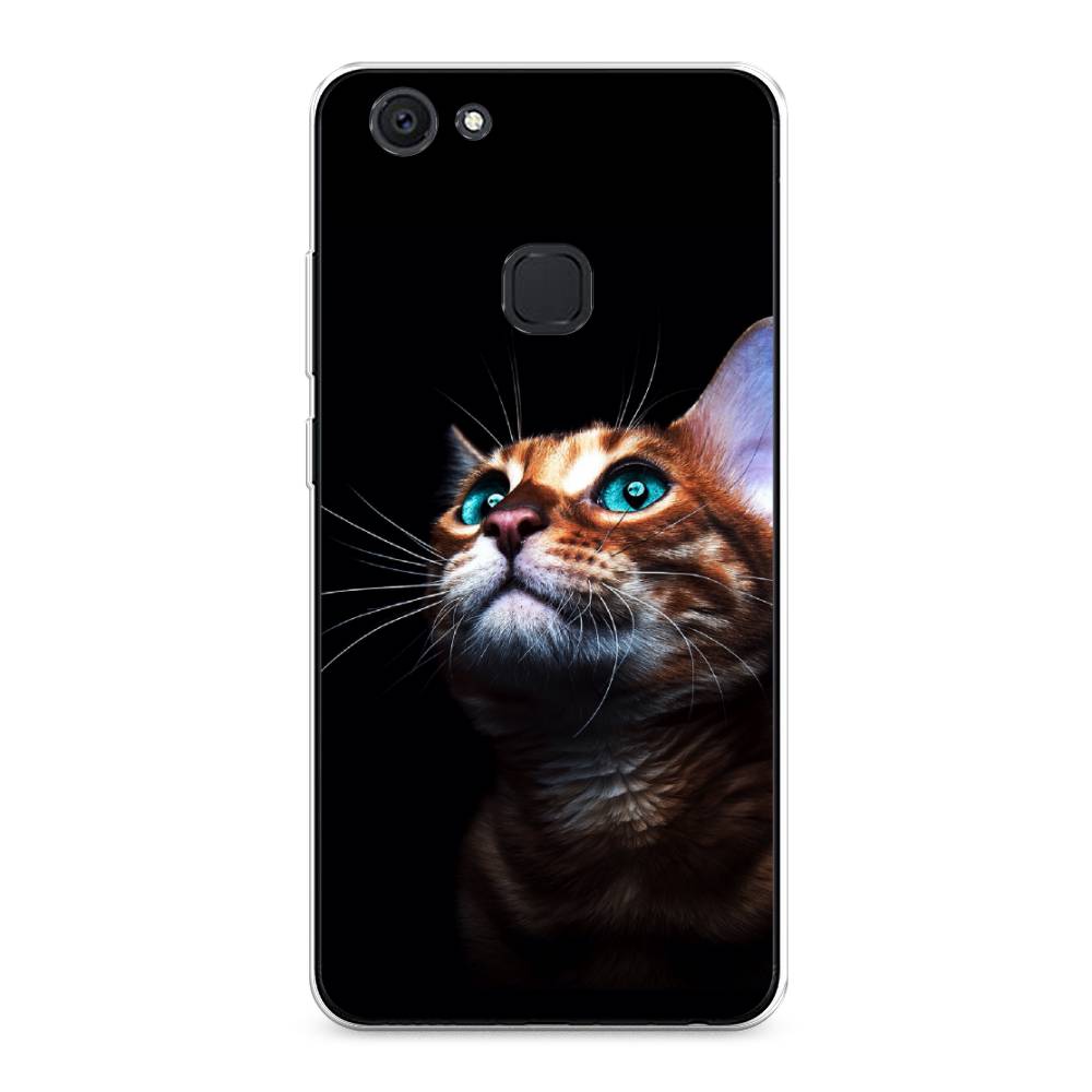 

Чехол Awog на Vivo V7 Plus "Мечтательный кот", Разноцветный, 260750-1