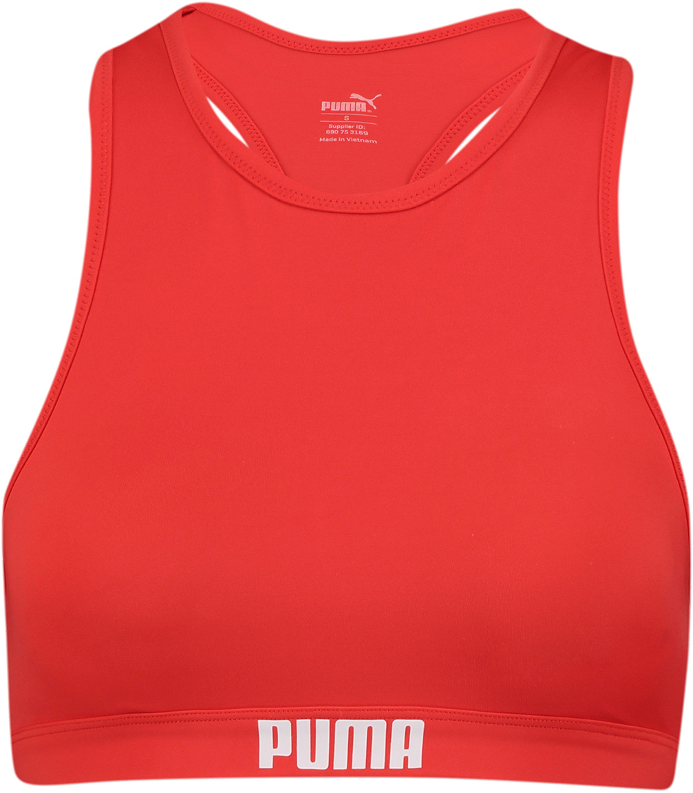 Лиф женский PUMA Swim Women Racerback Swim Top 1P красный XS