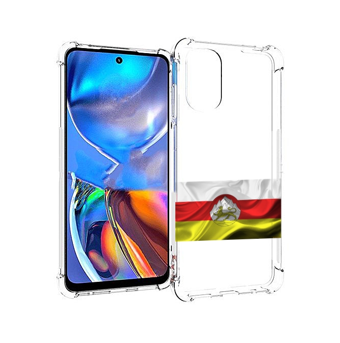 

Чехол MyPads герб флаг южная осетия-1 для Motorola Moto E32, Прозрачный, Tocco