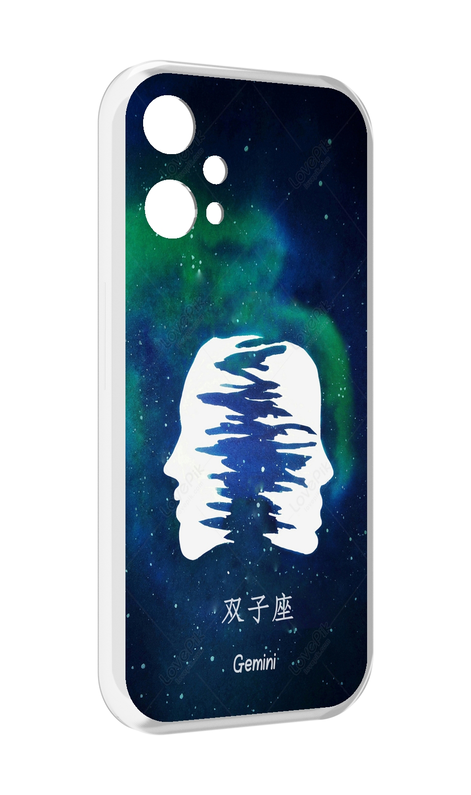 

Чехол MyPads знак зодиака близнецы 6 для OnePlus Nord CE 2 Lite 5G, Прозрачный, Tocco