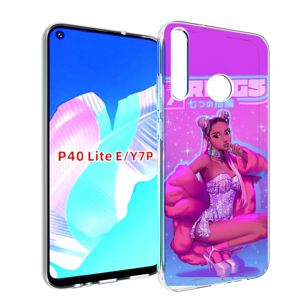 

Чехол бампер MyPads ариана-гранде для Huawei P40 Lite E, Прозрачный, Tocco