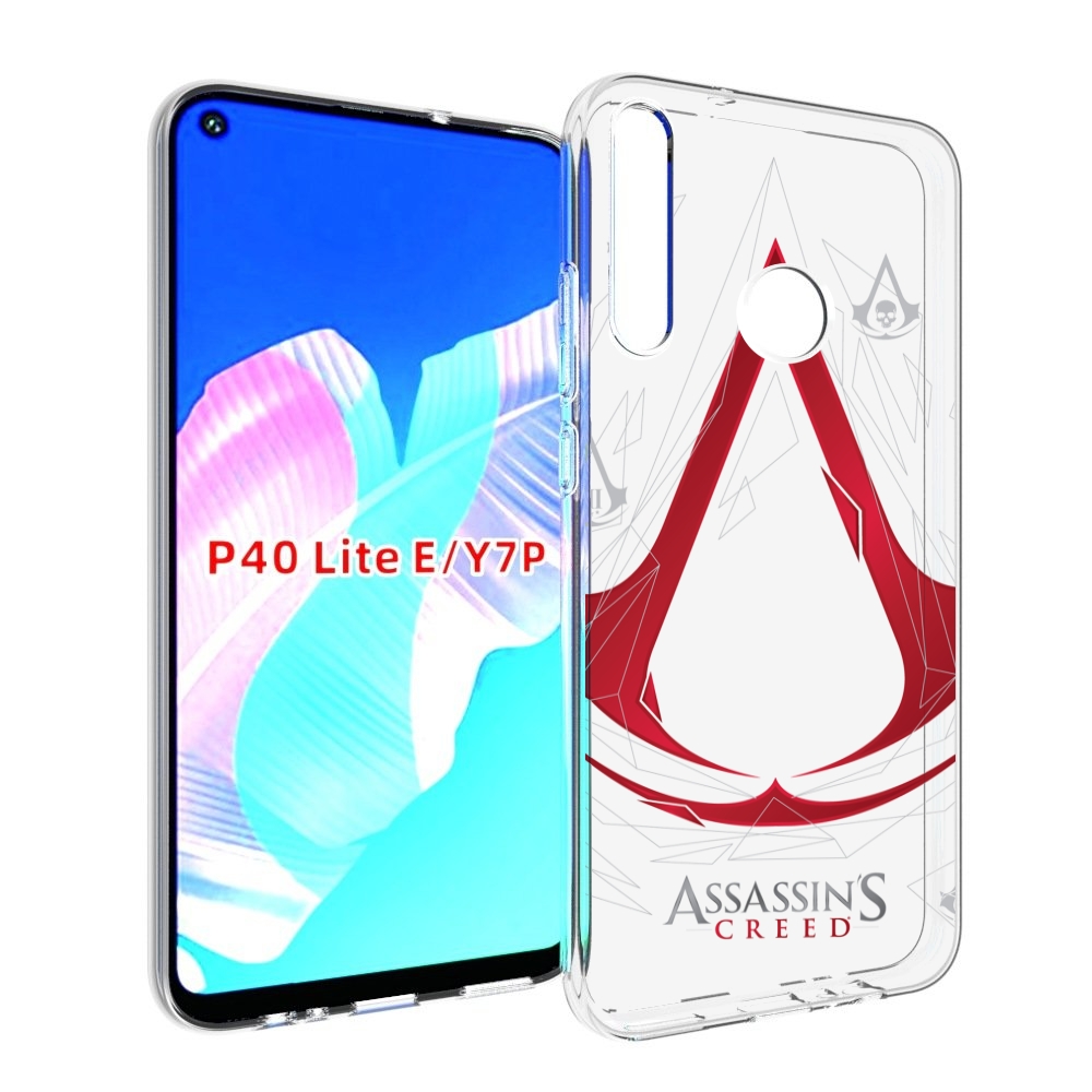 

Чехол бампер MyPads ассасин-крид-знак для Huawei P40 Lite E, Прозрачный, Tocco