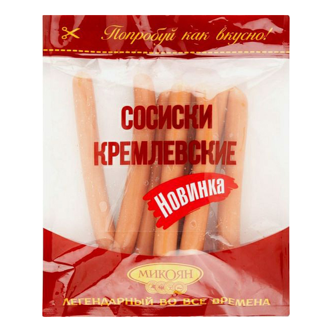 

Сосиски Микоян Кремлевские 450 г