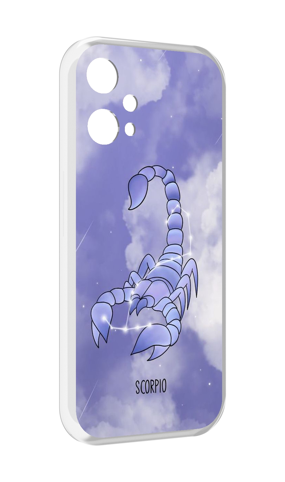 

Чехол MyPads знак зодиака скорпион 2 для OnePlus Nord CE 2 Lite 5G, Прозрачный, Tocco