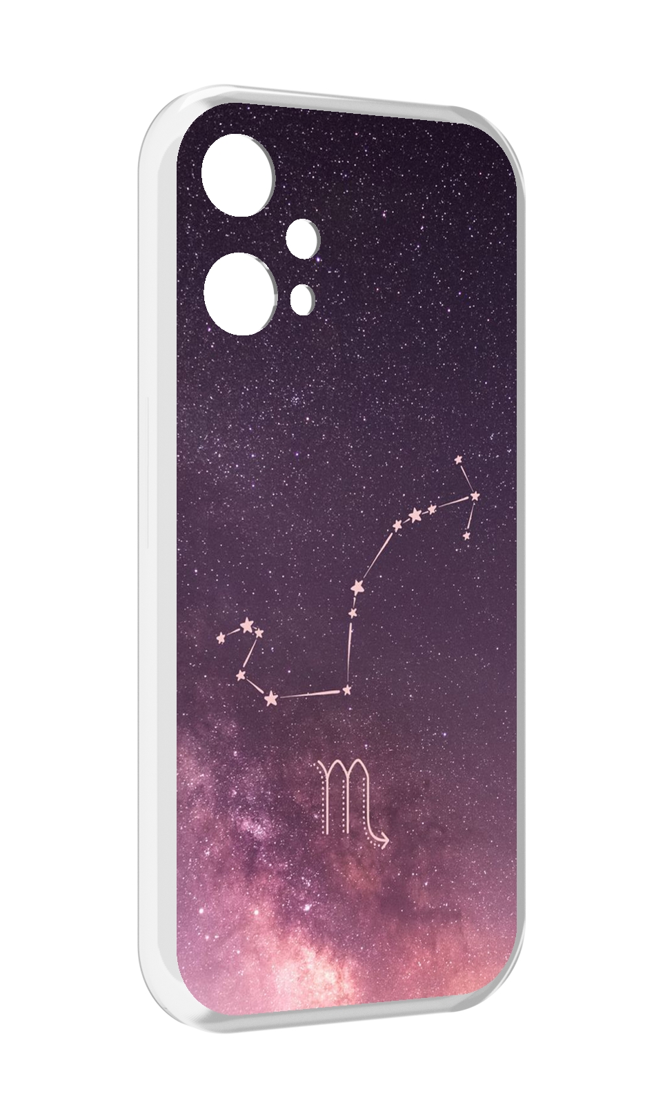 

Чехол MyPads знак зодиака скорпион 4 для OnePlus Nord CE 2 Lite 5G, Прозрачный, Tocco