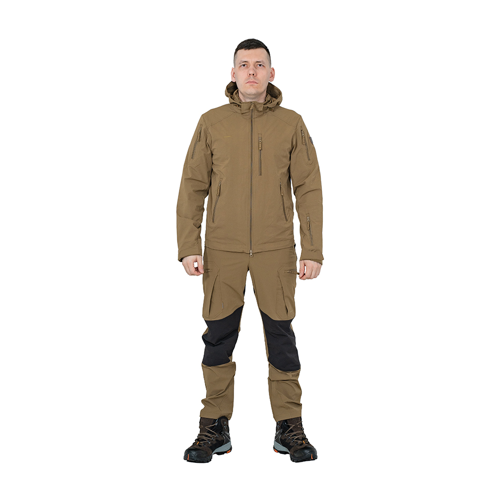 Ветровка мужская WerWolf Shark Light софт-шелл бежевая 52/182-188 RU
