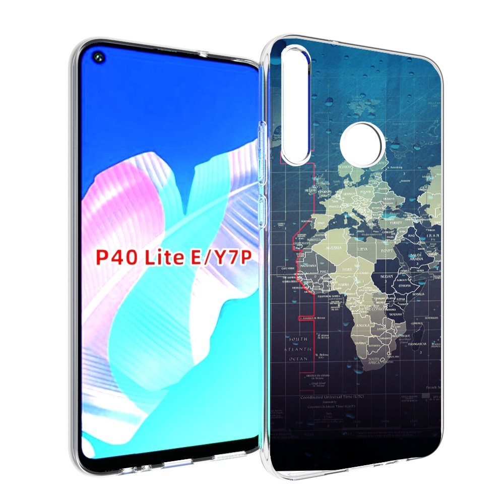 

Чехол бампер MyPads бункер-анклава для Huawei P40 Lite E, Прозрачный, Tocco